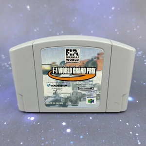 Videojuego Japonés F-1 World Grand Prix (Nintendo 64) 0650 - Imagen 1 de 6