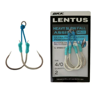 BKK Lentus Slow Pitch Assist Hook M Size 4/0 - Picture 1 of 4