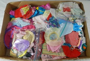 Large Lot of Barbie Clothes, Some Vintage, some not so much - Picture 1 of 8