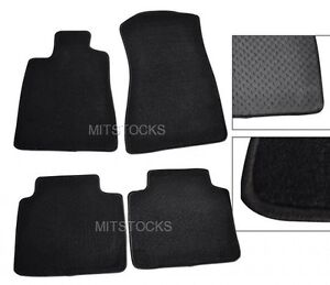 FIT FOR 05-11 LEXUS GS300 GS350 GS430 GS450 BLACK NYLON CARPET FLOOR MATS NEW