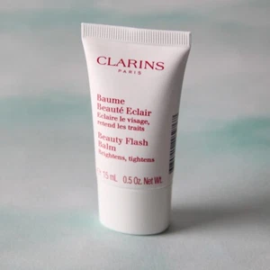 CLARINS BEAUTY FLASH BALM BRIGHTENS, TIGHTENS TRAVEL SIZE - 0.5 OZ. SEALED TUBE - Picture 1 of 2