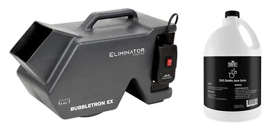 American DJ BUBBLE TRON EX Bubble Machine w/Remote+Gallon Bubble Juice - Image 1 of 4