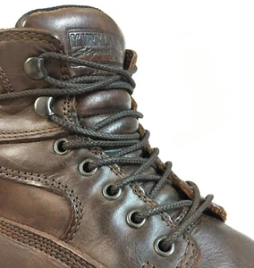 Waxed HEAVY DUTY Round Shoelaces Waterproof Boot Laces Work Hiker BootStrings - Picture 1 of 13