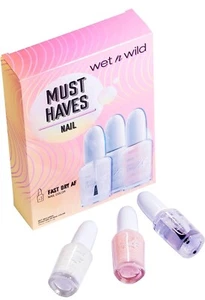 Wet n Wild Must-Have Nail Kit, Fast Dry AF Nail Polish Set, Quick Dry Nail Art - Picture 1 of 4