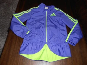 Adidas girls warm up jacket size 4T MINT cond 4 T - Picture 1 of 4