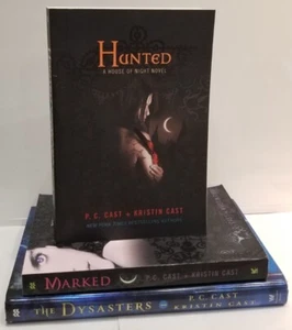 Lot of 3 Books, House of Night, Dysasters, PC and Kristin Cast, Hardcover, PB - Picture 1 of 4