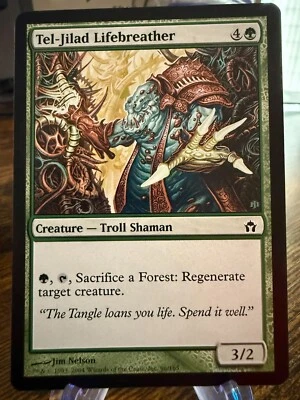 Tel-Jilad Lifebreather Fifth Dawn MTG Magic the Gathering - Image 1 of 2