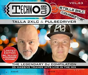 Cd Techno Club Vol. 63 by Talla 2XLC / Pulsedriver 2 Cds incl. Keychains - Picture 1 of 1