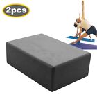 2x Yoga Block Pilates Foam Foaming Brick Stretch Gym Fitness Exercise Bolster