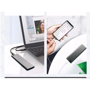 M.2 SATA NGFF SSD Estuche Rígido Externo Carcasa USB 3.1 Tipo-C, Llave B Adaptador M.2 - Imagen 1 de 12