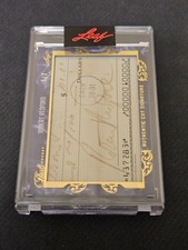 2020-21 LEAF PEARL ROBERT REDFORD PC-RR1 AUTO #ed 4/10 CUT AUTO AUTOGRAPH ACTOR