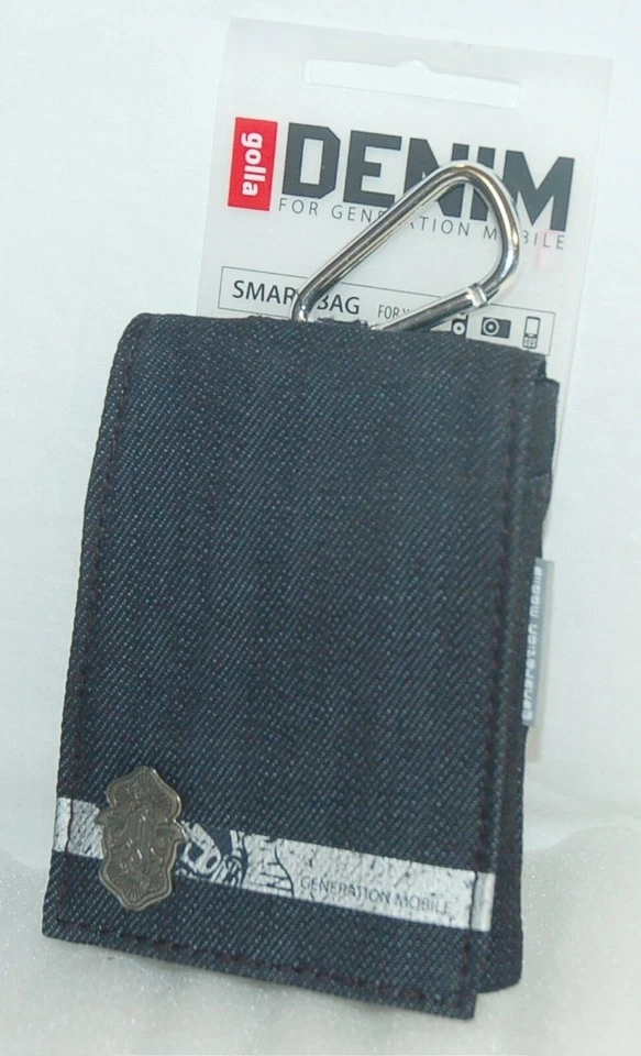 NEW Golla ONZE 2 Case MP3 Camera iPhone 5 SE iPod GPS Soft Music Demin Style Bag Foto 1 de 3