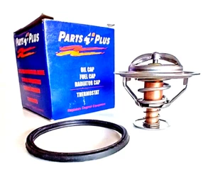 Engine Coolant Thermostat with Gasket/Seal 180F OEM PARTS PLUS/Motorad P 4128 - Picture 1 of 4