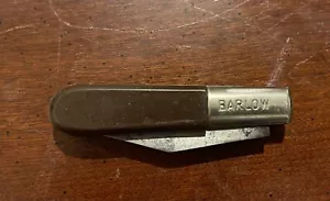 VINTAGE IMPERIAL PROV RI USA BARLOW BAREHEAD FOLDING POCKET KNIFE - Picture 1 of 4