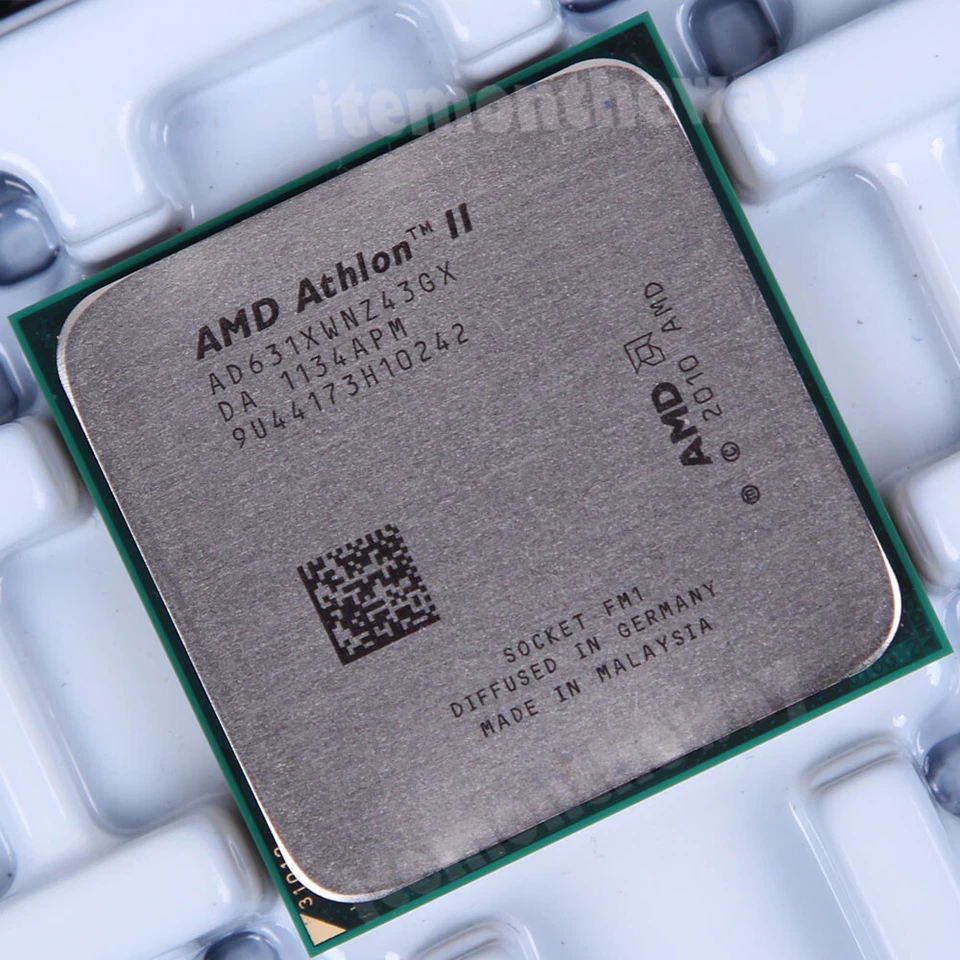Original AMD Athlon II X4 631 AD631XWNZ43GX Prozessor 2.6 GHz Quad-Core FM1 Skl - Bild 1 von 1