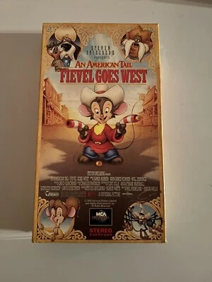 An American Tale Fievel Goes West VHS 1991 - Image 1 of 3