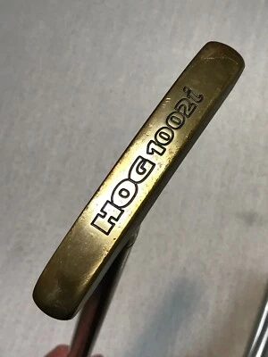 Dogleg Right USA HOG Model 1002i Blade Putter XX Stiff Steel HOG Grip 39" (001) - Image 1 of 4