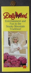 1991 Pigeon Forge Tennessee Dolly Parton Dollywood Amusement Park brochure RARE- - Picture 1 of 1