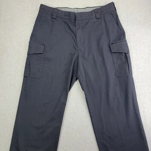 Blauer Tactical Pants Mens 40x30 Navy Blue Cargo Pockets Straight utility 8810X - Picture 1 of 16