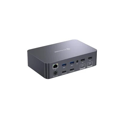 AV Access KVM Switch Dock 2 Monitors 2 Laptops, 4K KVM Switch Dual Monitor, 2... - Image 1 of 4