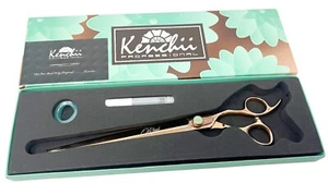 Kenchii Grooming - Rosa 9 pollici Rasoio a cesoia dritta/forbice tagli affilati ottimo - Foto 1 di 6