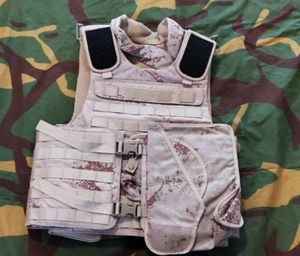 CROATA MILITAR COMBATE CHALECO PROTECTOR AUTÉNTICO EJÉRCITO AFGANISTÁN Camuflaje - Imagen 1 de 12