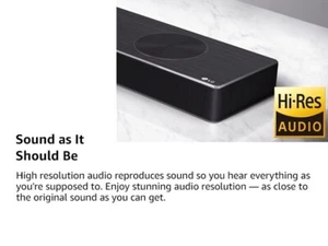LG SP9YA 5.1.2 Channel Sound Bar with Dolby Atmos - Picture 1 of 15