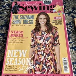 Simply Sewing magazine issue 116 including all patterns (unused) - Picture 1 of 7