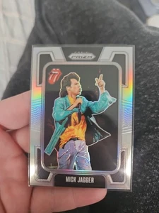 2025 Panini Prizm The Rolling Stones #10 (Silver Prizm) MICK JAGGER HOLO - Foto 1 di 4