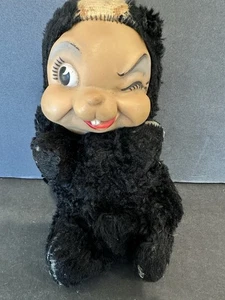 Vintage Rubber Face Skunk Winking Plush - Picture 1 of 8