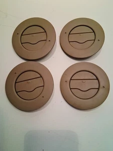 2013 GMC Acadia Upper Overhead Air Vent Cover Caps Tan OEM T-12647 Item #481 - Foto 1 di 12