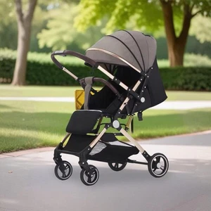“Lightweight Foldable Baby Stroller Pushchair Buggy Pram With Rain Cover New” - Picture 1 of 6