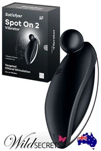 NEW Satisfyer Spot On 2 4 inch Lay On Vibrator, Sex Toy, Wild Secrets - Picture 1 of 5