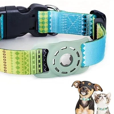 AirTag Compatible Dog Collar, Cat and Dog Collar, Tracking, Pet Supplies, AirTag - Image 1 of 4