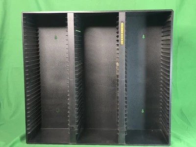 Laserline 60 CD Almacenamiento Rack Montaje en Pared Estuche Soporte Negro Plástico Duro CD60 Foto 1 de 4