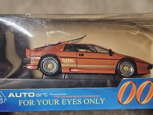 AUTOART 1:18 JAMES BOND LOTUS ESPRIT TURBO "FOR YOUR EYES ONLY” MET RED 70060 - Picture 1 of 15