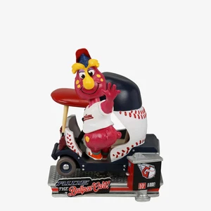 Slider Cleveland Guardians Bullpen Cart Bobblehead MLB Baseball - Picture 1 of 1