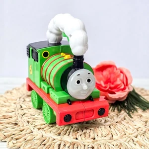 🚂 2009 Thomas & Friends Light-Up Talking Percy Flashlight Nightlight Toy Mattel - Picture 1 of 7