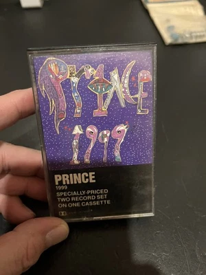 PRINCE 1999 TWO RECORD SET ON ONE CASSETTE TAPE 1982 WARNER BROS OG RELEASE - Image 1 of 4