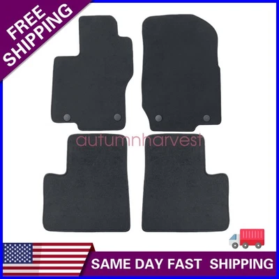 4Pcs For Mercedes-Benz M-Class ML W164 2005-2011 Front Floor Mats Carpet Velour - Image 1 of 4