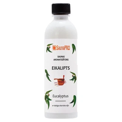 SaunaPRO Saunaaufguss EUKALYPTUS 500ml | Frischer Saunaduft mit Ätherischem Öl - Bild 1 von 2