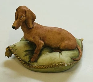 1958 Capodimonte Giuseppe Cappe Vintage Dackel Italien Porzellan signiert - Bild 1 von 7