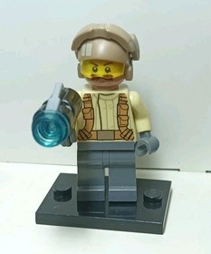 LEGO Minifigure Resistance Trooper Moustache sw0696 Star Wars 75131 Episode 7