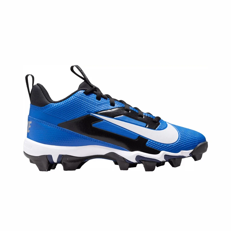 Nike Kids'  Alpha Menace 4 Shark Football Cleats FQ4012-400 Size 4Y Royal/White - Image 1 of 4