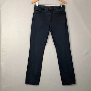 NYDJ Not Your Daughter Jeans Women 12 Sheri Slim Lift Tuck Dark Wash Blue Casual - Picture 1 of 15