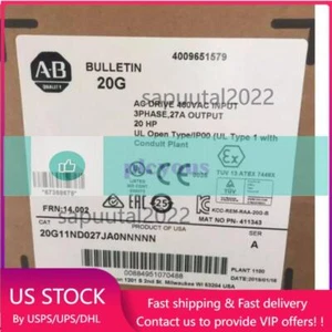 A-B 20G11ND027JA0NNNNN Free Fast Ship 20G11ND027JA0NNNNN US Free Tax - Zdjęcie 1 z 5