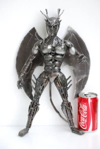 Devilman Scrap metal sculpture | Home Decor Item | One-Of-A-Kind Christmas Gifts - Picture 1 of 12