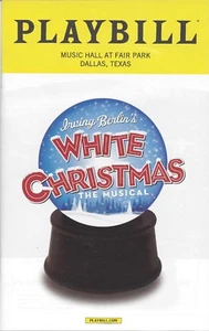 White Christmas Playbill Music Hall at Fair Park Dallas 2017 Irving Berling - Bild 1 von 1