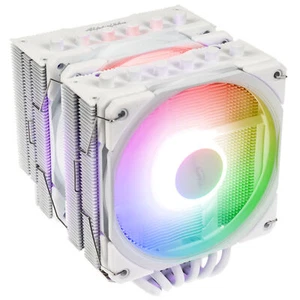 Alpenföhn Brocken 4 Max ARGB CPU-Kühler - 2x 120mm, weiß - Bild 1 von 5