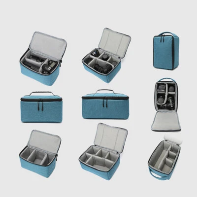 Bolsa de cámara de fotografía estuche protector organizador divisores para lente DSLR Foto 1 de 4